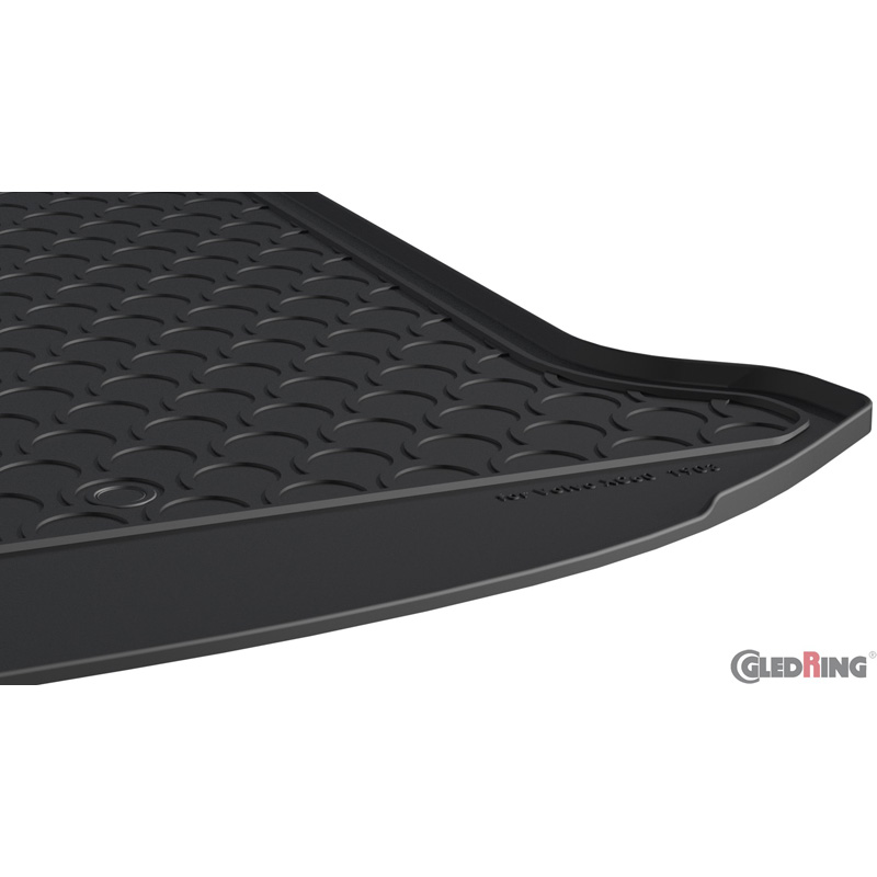 Rubbasol (Rubber) Trunk mat  Volvo XC60 2008-2016 (with mini spare tyre)