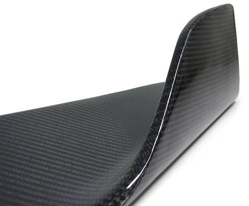 Voorspoiler lip universeel carbon
