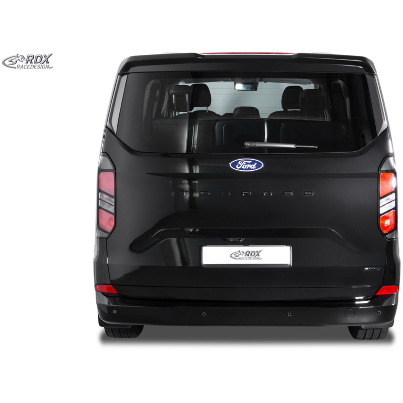 RDX Racedesign Dakspoiler  Ford Transit Custom / Tourneo Custom 2023- & Volkswagen Transporter / Caravelle T7 2024- (met achterklep) (PUR-IHS)