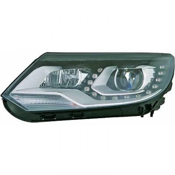 BI-XENONSCH. links TIGUAN 11->> met LED-TAGFAHRL.