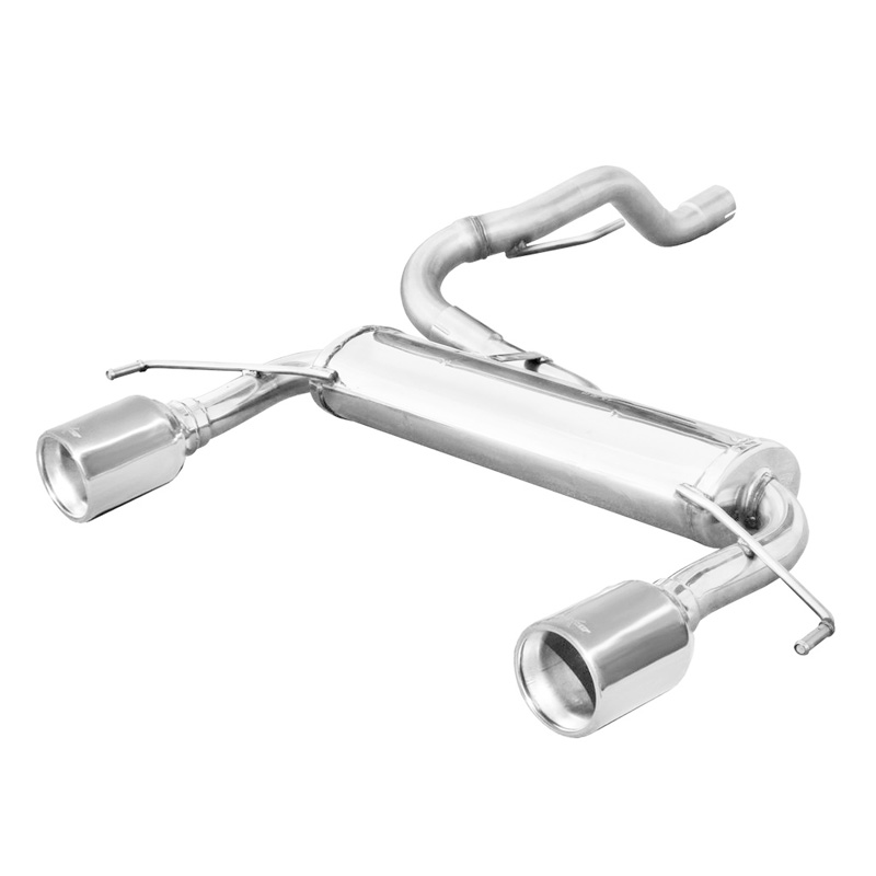 100% Inox Double Sport Exhaust  Opel Corsa E OPC 1.6i Turbo 207hp 2015- Ø 54,5 1x102mm