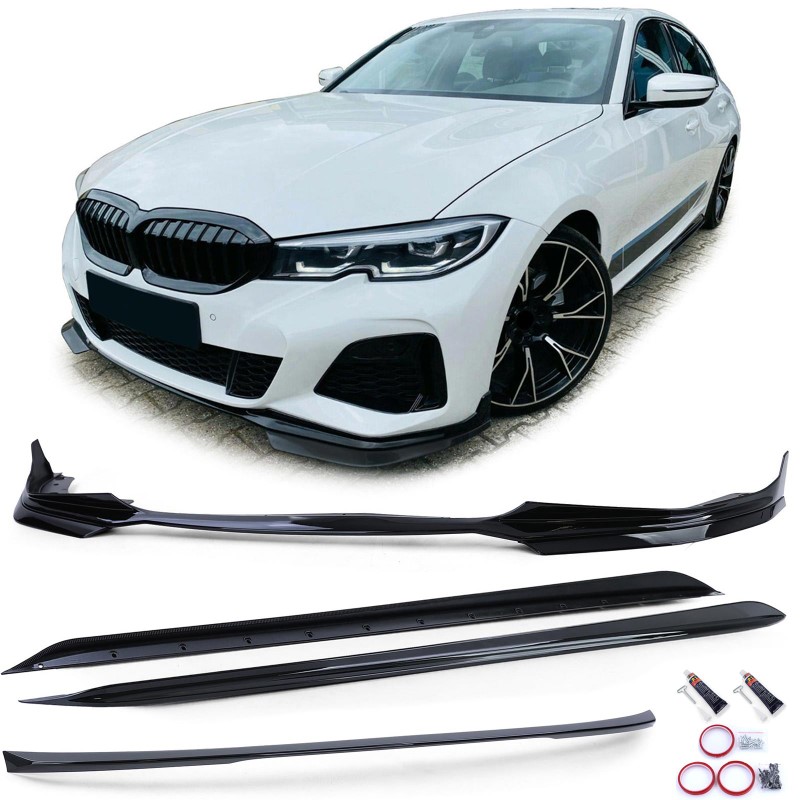 Bodykit BMW 3 Serie G20 Glans Zwart Look M-Pakket