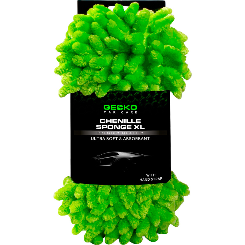 Gecko Chenille Was spons 24×10×6 cm