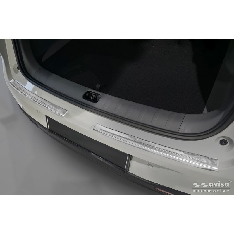 Avisa Stainless Steel Rear Bumper Protector  Leapmotor B10 2025- - Silver - 2-pieces