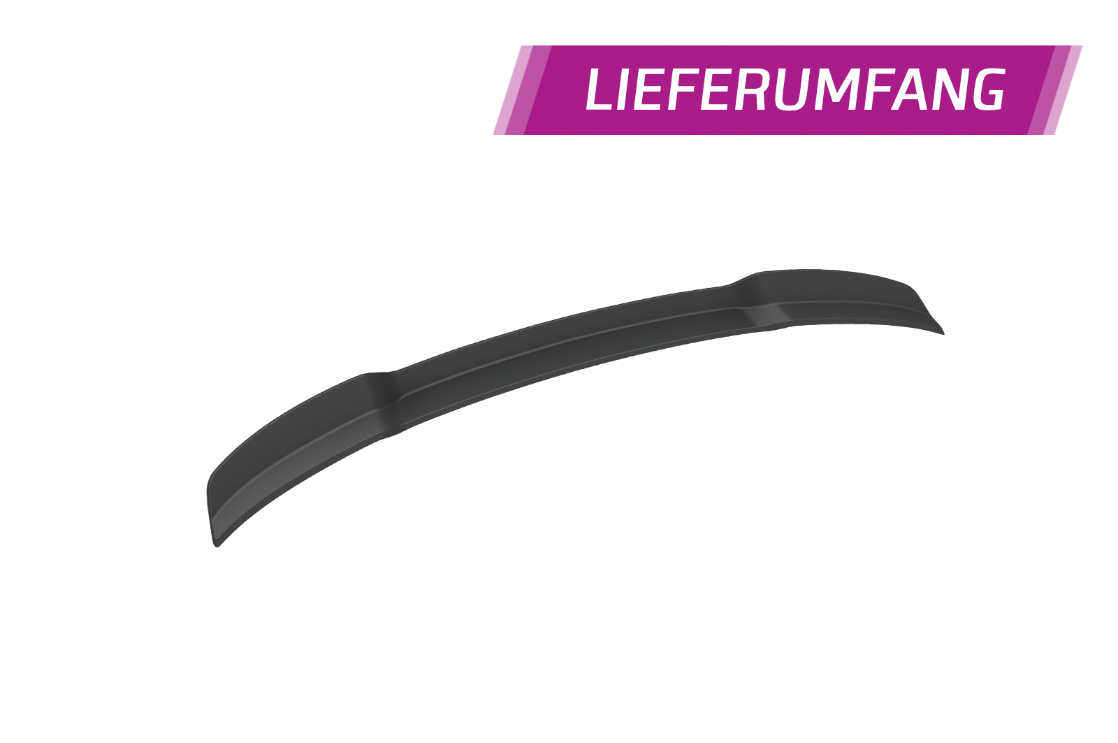 Spoiler BMW X1 / iX1 U11 CSR Glans Zwart