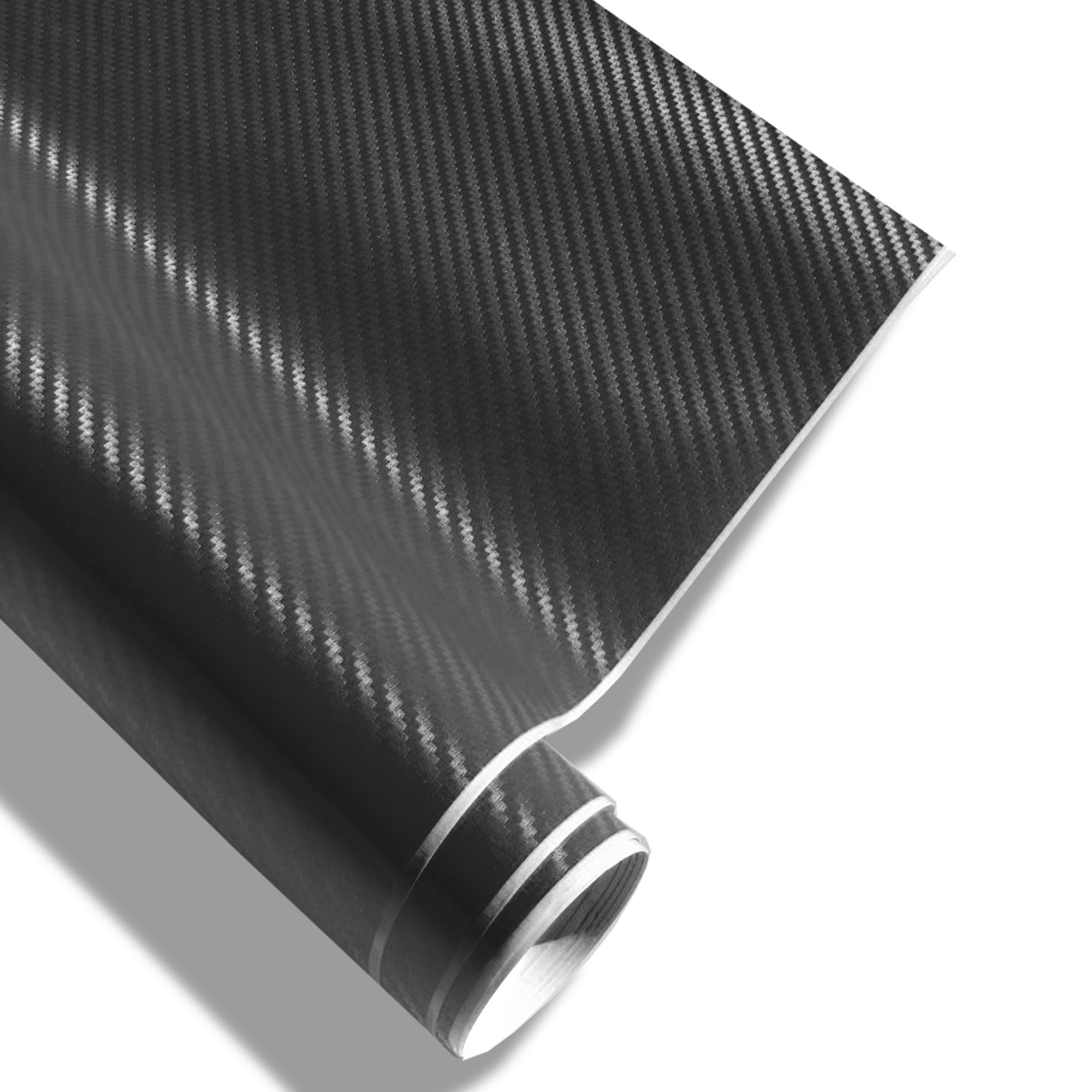 Car wrapping film for full vehicle wrapping, 3-D effect