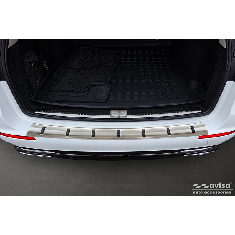 Avisa RVS Achterbumperprotector  Mercedes E-Klasse Estate S213 2016-2023 (incl. E53 AMG) 'STRONG EDITION'