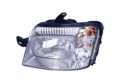 koplamp, H4, elektr verstelb, incl motortje, links,-2009 Fiat Pa