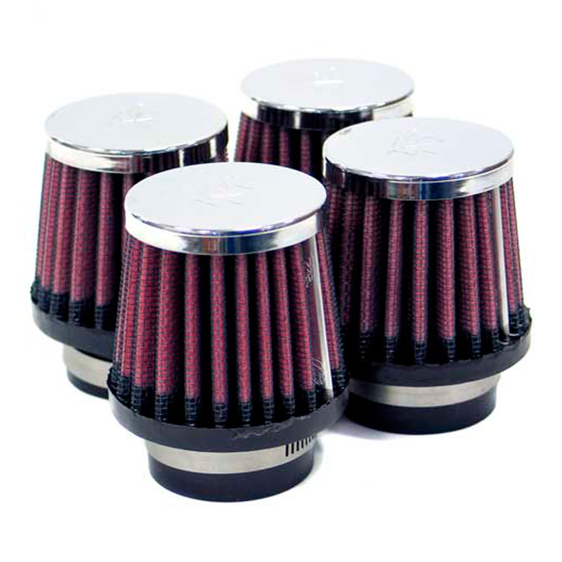 K&N Universal Conical Air Filter 35mm flange, 64mm base, 51mm top, 57mm height (set of 4 pieces) (RC-0794)