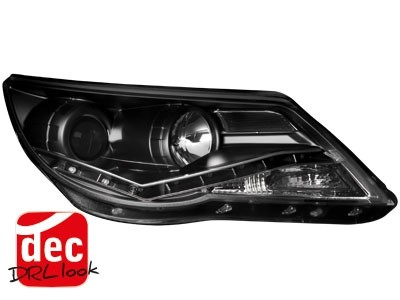 DAYLINE Headlights VW Tiguan 07-11 _ black