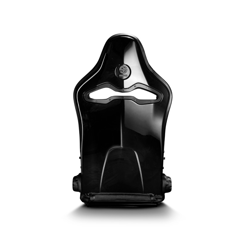 Sparco Sport Seat SP-R - Black Skai/Microfibre + Fibreglass Backrest - Reclinable
