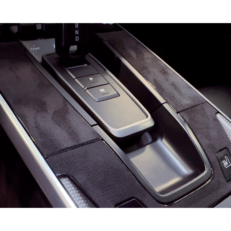 Foliatec Cockpit Design Film Panther Wrap (Alcantara-Look) - Black - 75x140cm