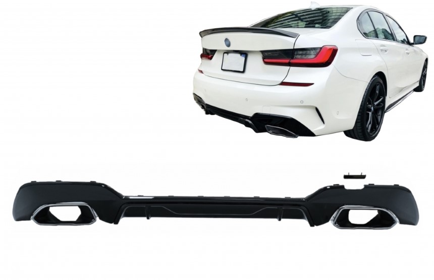Diffusor BMW 3 Serie G20 / G21 / G28 340i Look Duplex incl Sierstukken