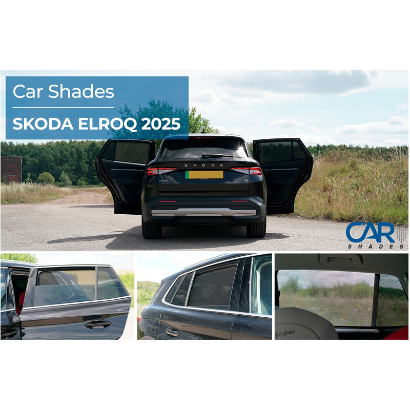 Set Car Shades (rear side doors)  Skoda Elroq 2024- (2-pieces)