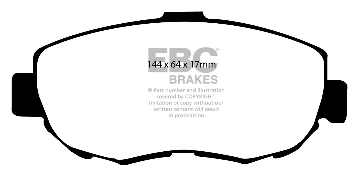 EBC Brakes LEXUS SC430 4.3 2001-.. Remblokken voorzijde