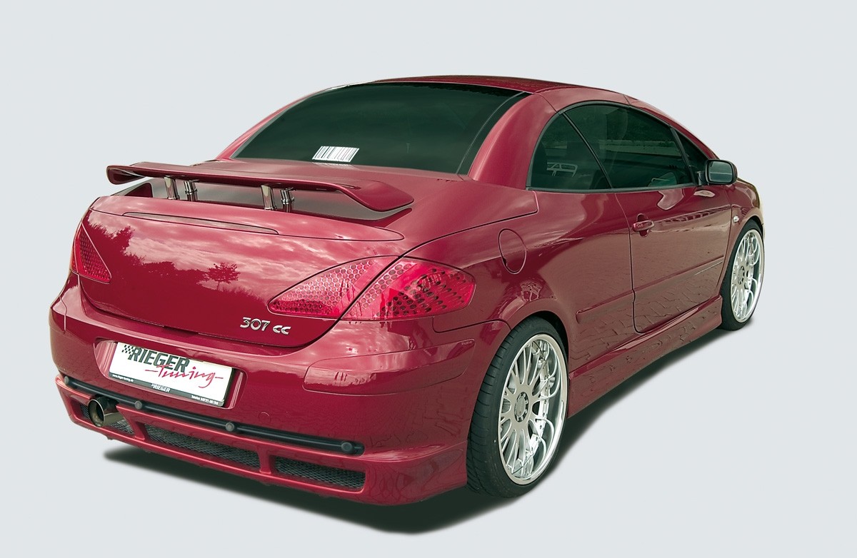 Achteraanzet Peugeot 307 CC Rieger