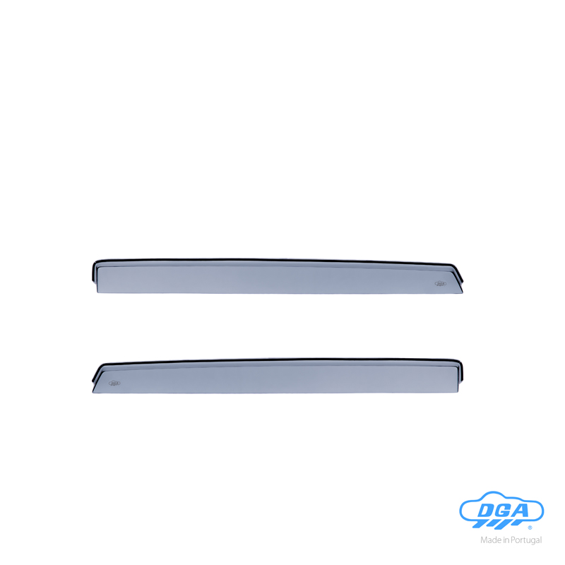 DGA Wind Deflectors (Rear)  Hyundai Tucson (JM) 2004-2010 (2-pieces)