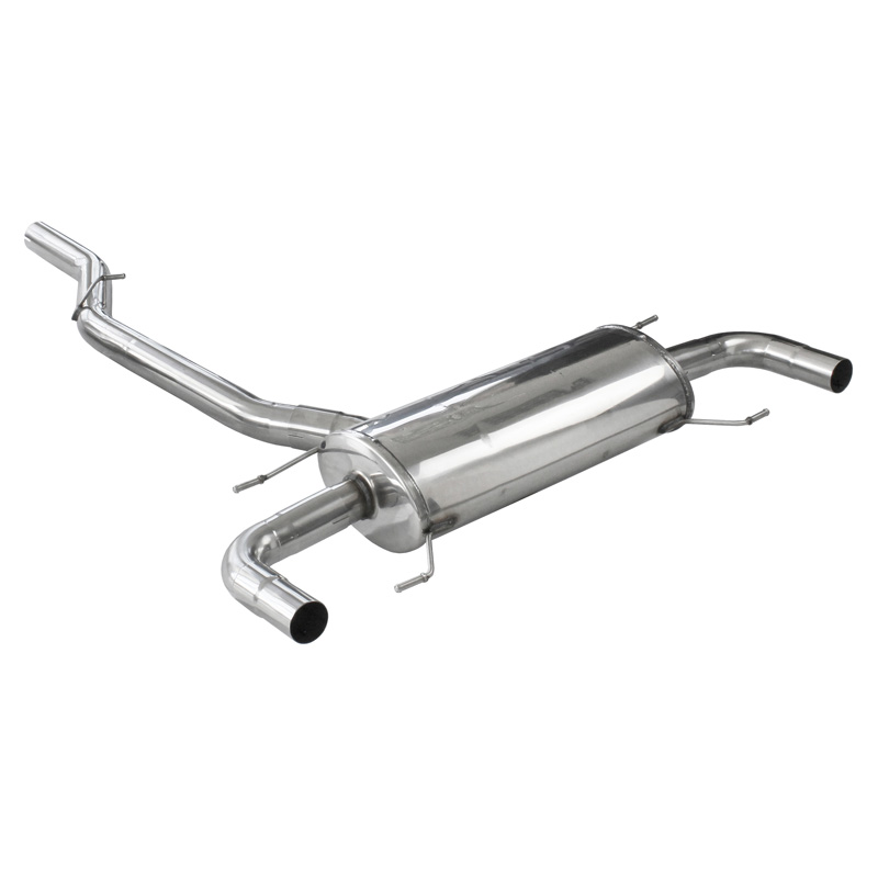 100% Inox Double Sport Exhaust  Alfa Romeo Giulia Q4 Veloce 2.0 Turbo 280hp Ø 70