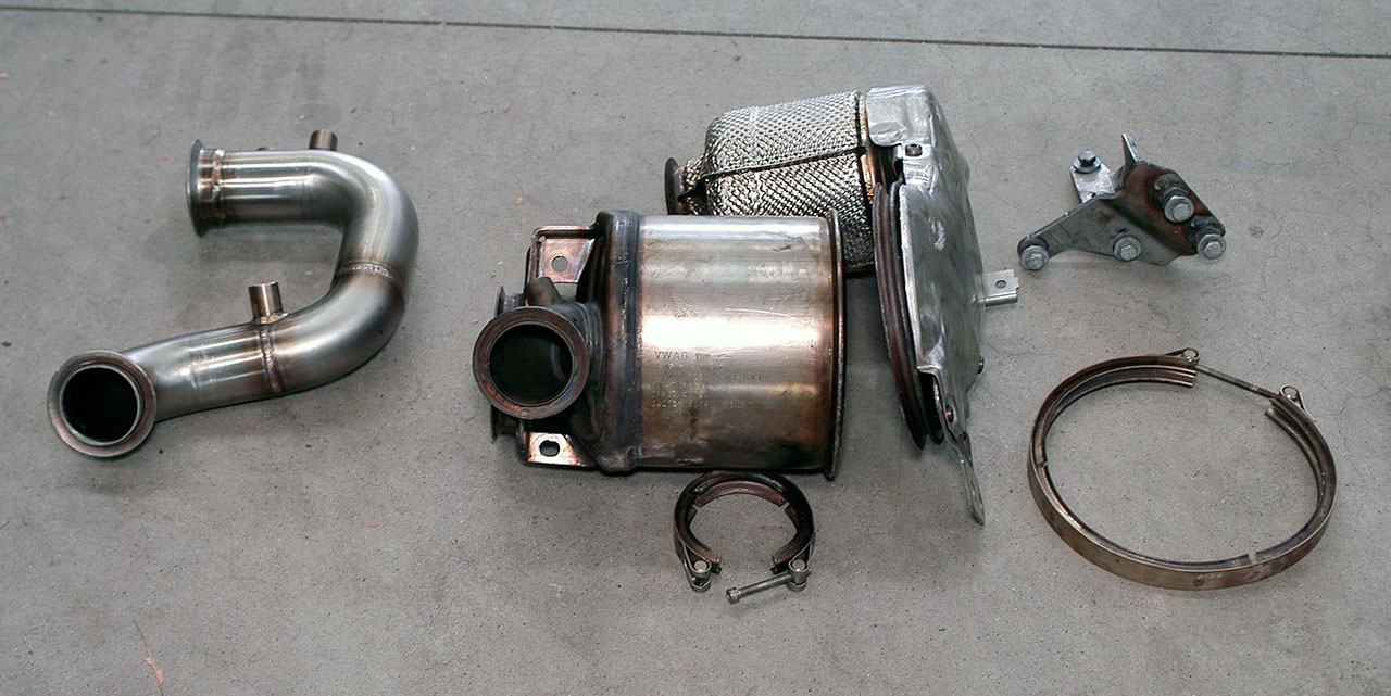 AUDI A3 8V 1.6 TDI (105 Hp) 2012 -> 2014 Turbo Downpipe (replaces diesel soot filter) With sensor bu