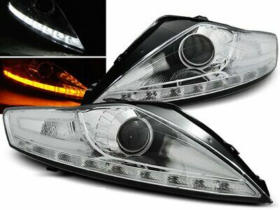 Koplampen Ford Mondeo 07.07-11.10 DRL-Look Chroom