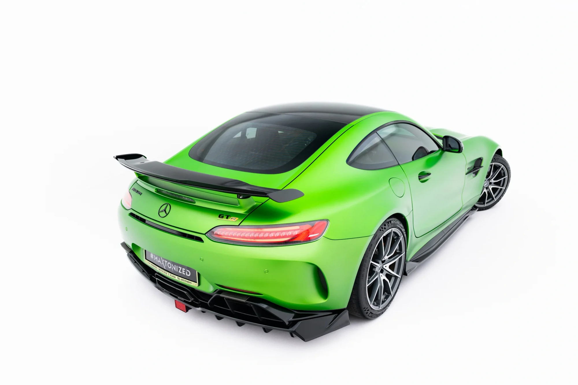 Spoiler Cap Mercedes-AMG GT R C190 Facelift Glans Zwart