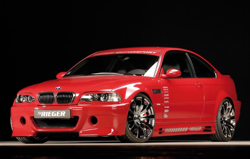 Achterinzet BMW E46 M3 CS-look Rieger