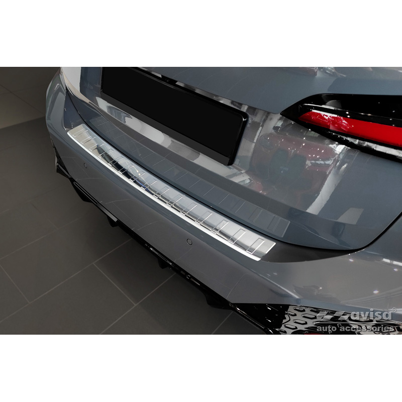 Stainless Steel Rear bumper protector  BMW 2-Series Active Tourer U06 M-Package 2021- 'Ribs'