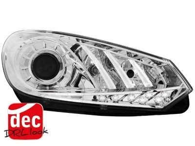 Headlights VW Golf VI DRL LED