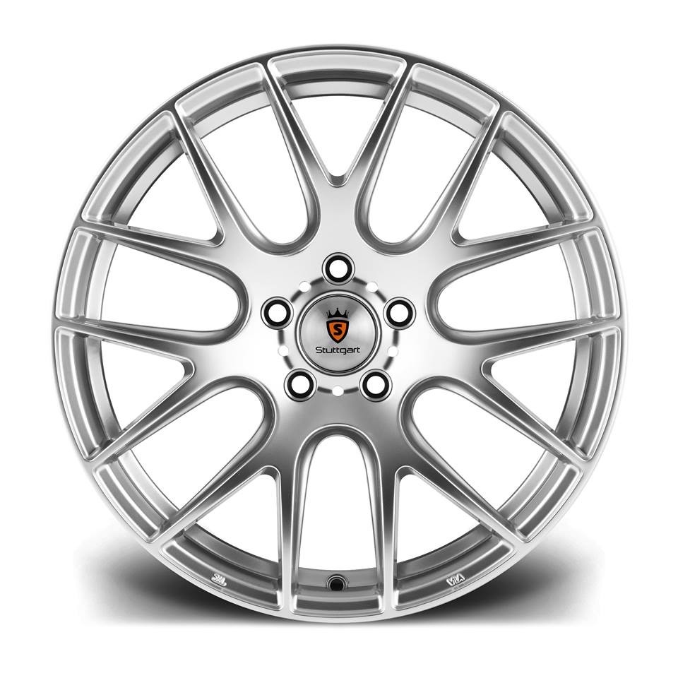 STUTTGART ST3 8.5x20 5x112 ET35 HYPER SILVER Wheels