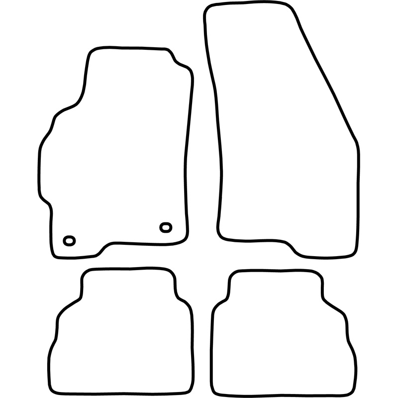 Automatten  Ford Mondeo 1993-2000