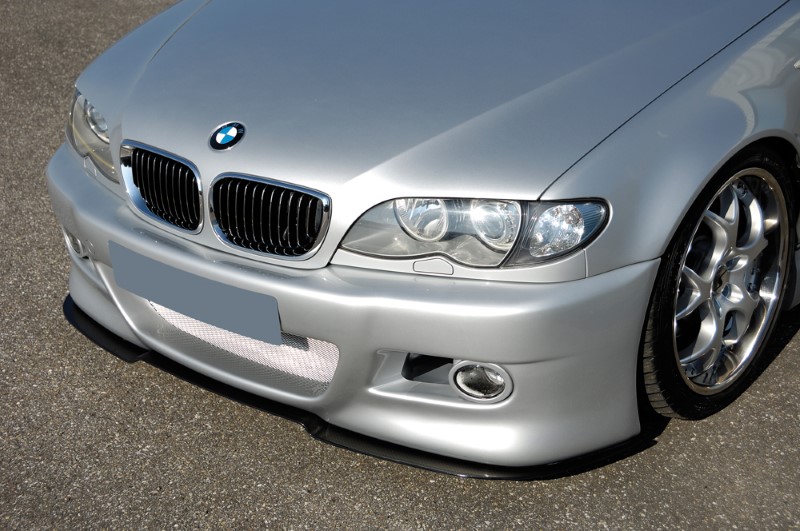 Spoilerzwaard voor Frontbumper M3 look BMW E46 Rieger
