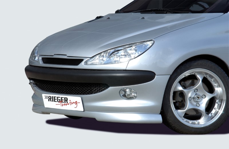 Spoilerlip Peugeot 206 Kleine Frontbumper Rieger