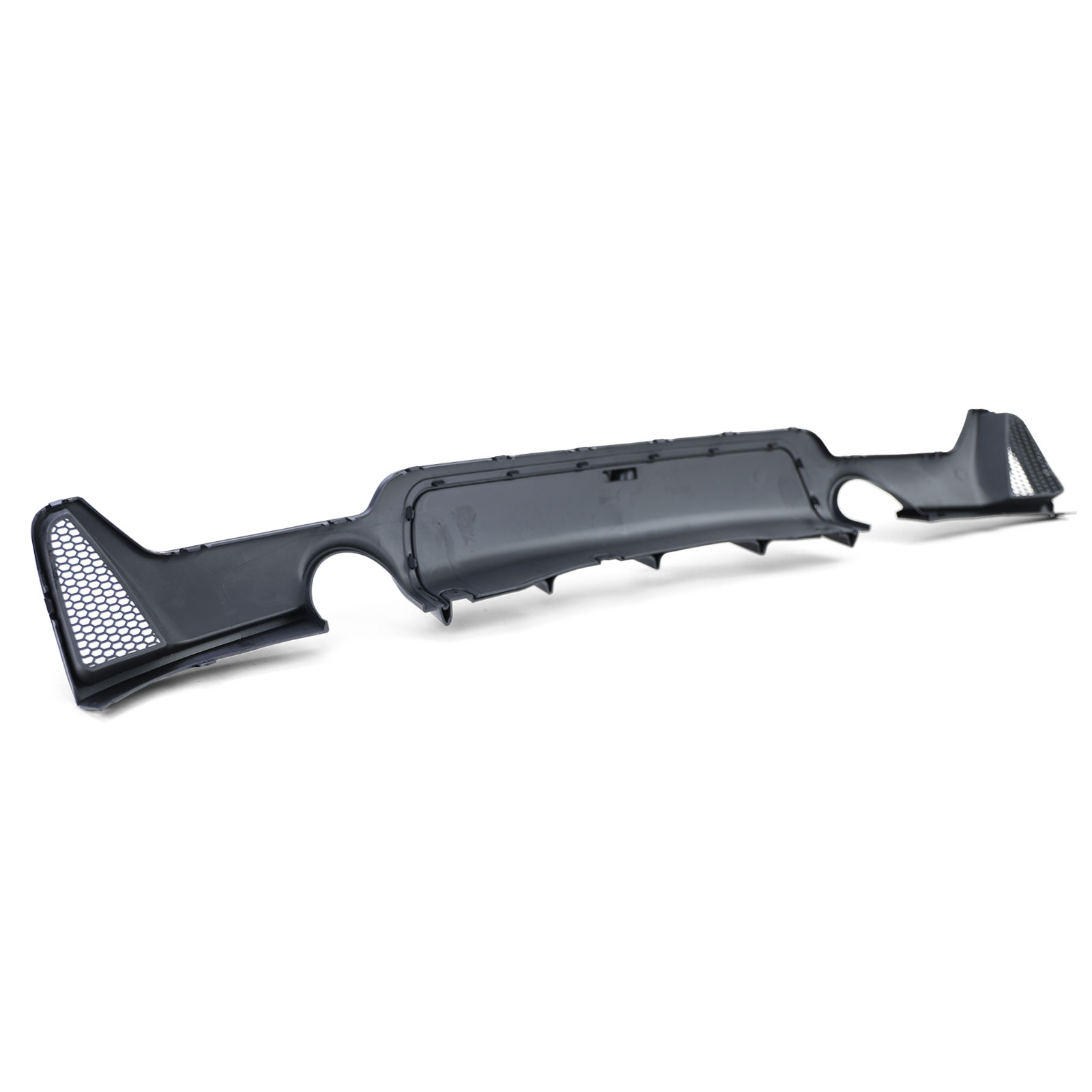 Diffusor BMW 4-serie F32 / F36 2013- Glans Zwart M-Pakket Duplex