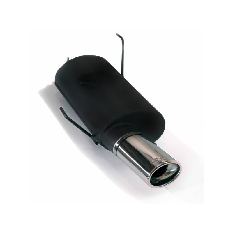 Sport exhaust  Peugeot 206 HB 1.1i 44kW/1.4i 55kW/1.6i 65kW 1998-2003 95x65mm