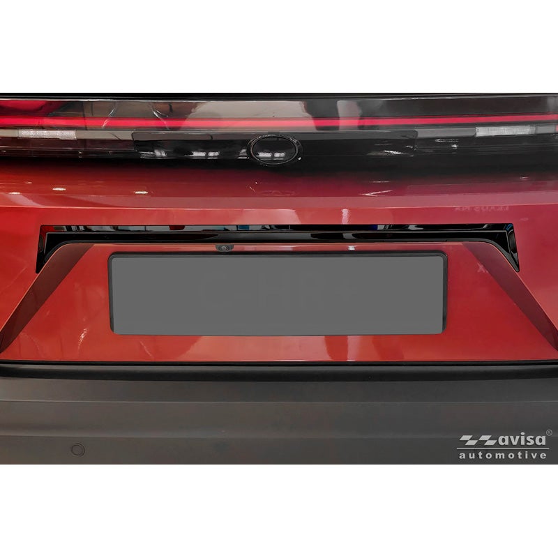 Avisa Black Chrome Stainless Steel Tailgate Trim  Toyota C-HR+ 2025-