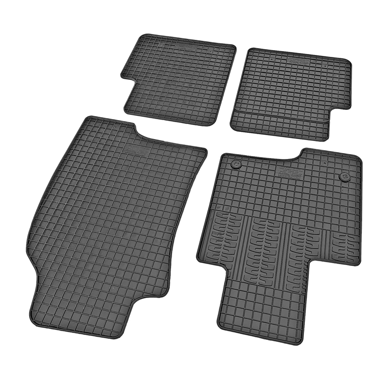 CIKCAR Rubber matten  Fiat Pandina 2026- (4-delig + montagesysteem)
