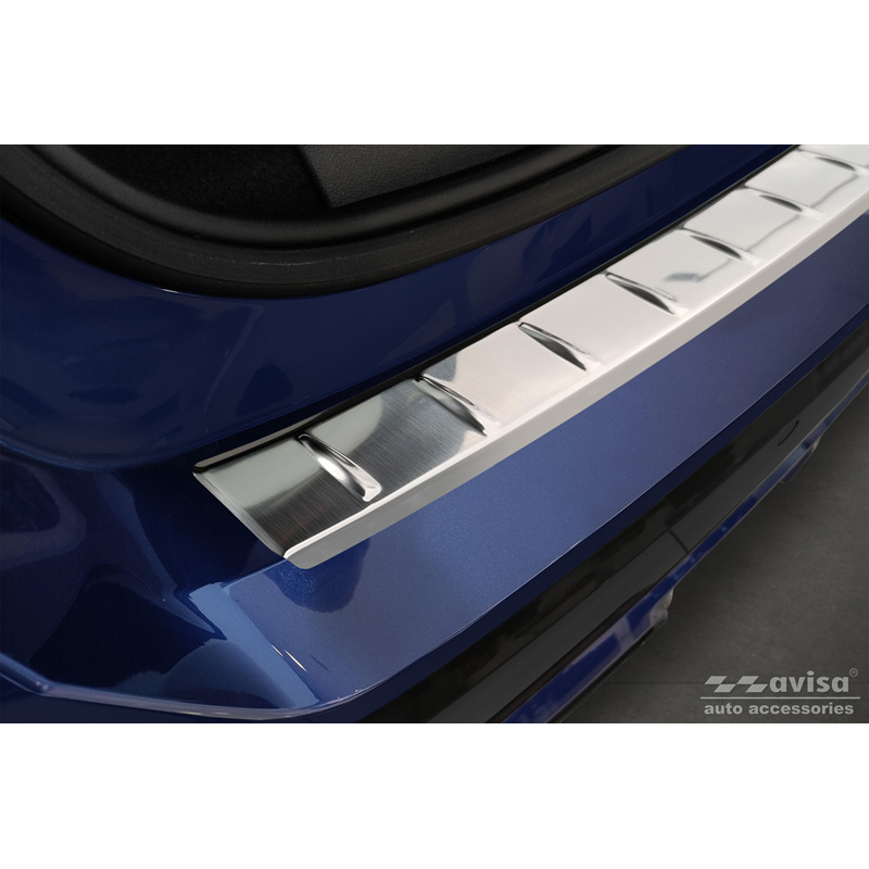 Stainless Steel Rear Bumper protector  BMW X1 U11 M-Sport 2022- 'Ribs'