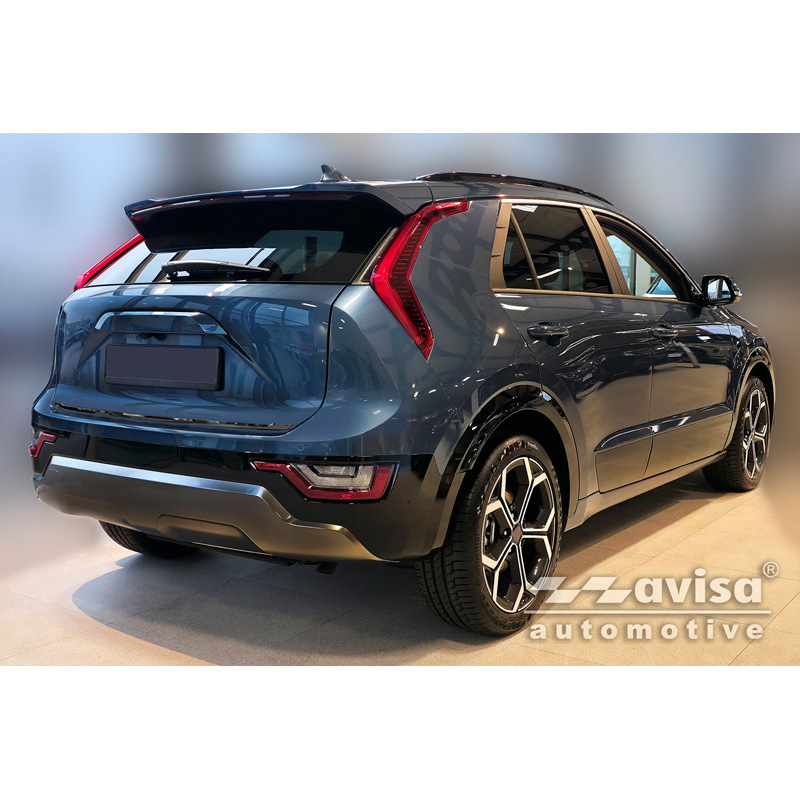 Avisa Zwart Chroom RVS Kofferbak Sierlijst  Kia Niro II 2022-