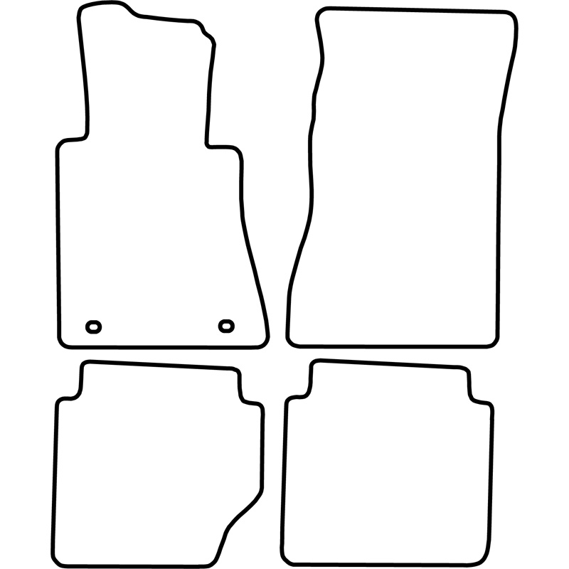 Automatten  Mercedes E Klasse W123 1976-1985