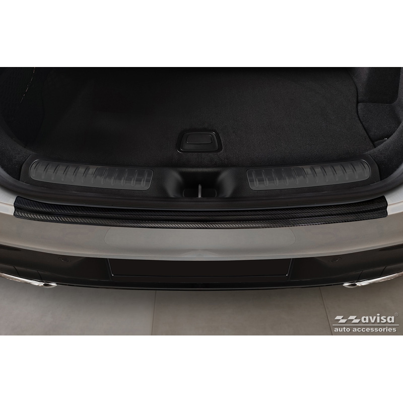 Echt 3D Carbon Achterbumperprotector  Mercedes GLC II Coupe (C254) 2022-