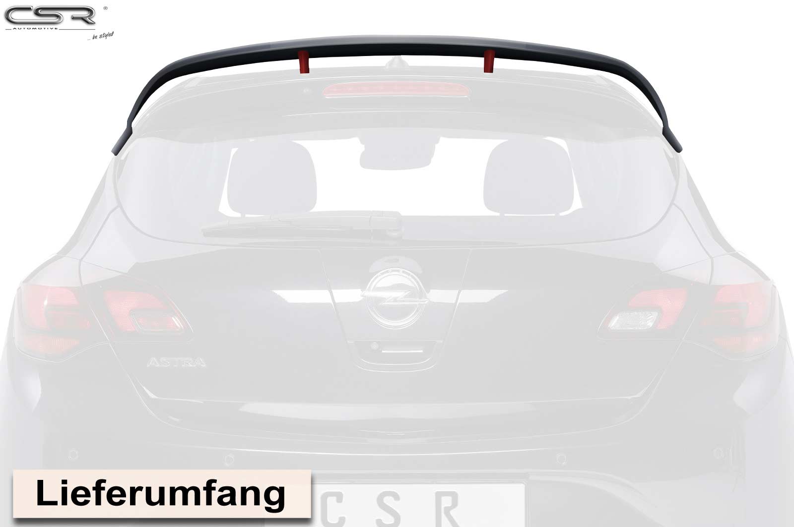 Achterspoiler Opel Astra J