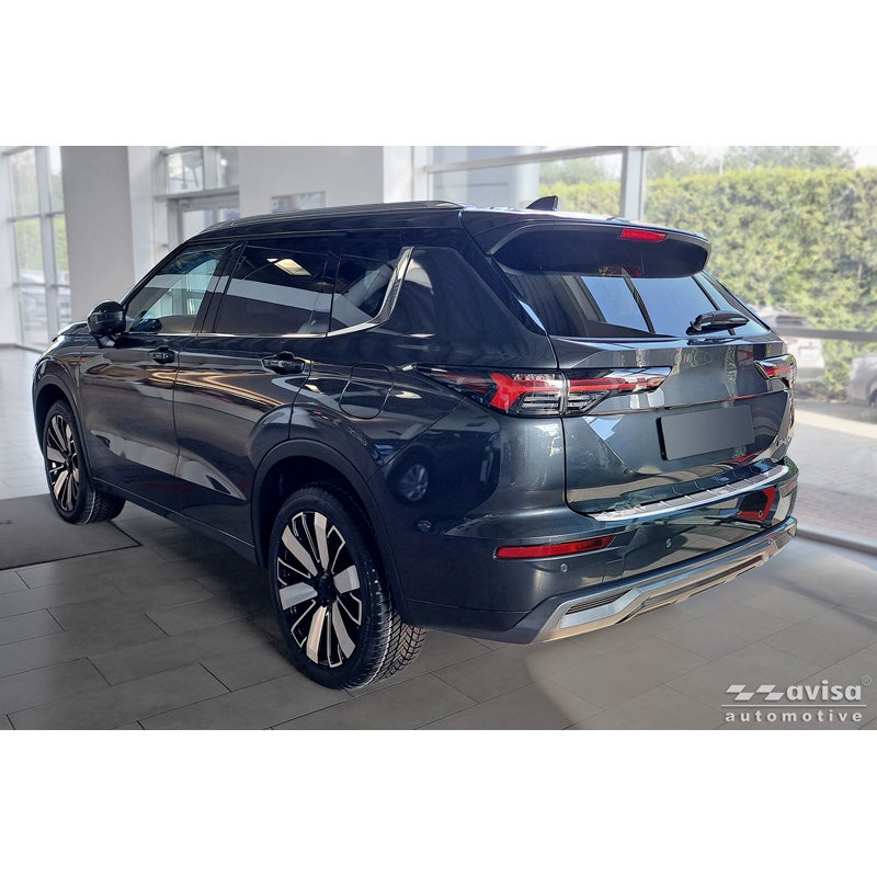 Avisa Stainless Steel Rear Bumper Protector  Mitsubishi Outlander IV Facelift 2025- - Silver
