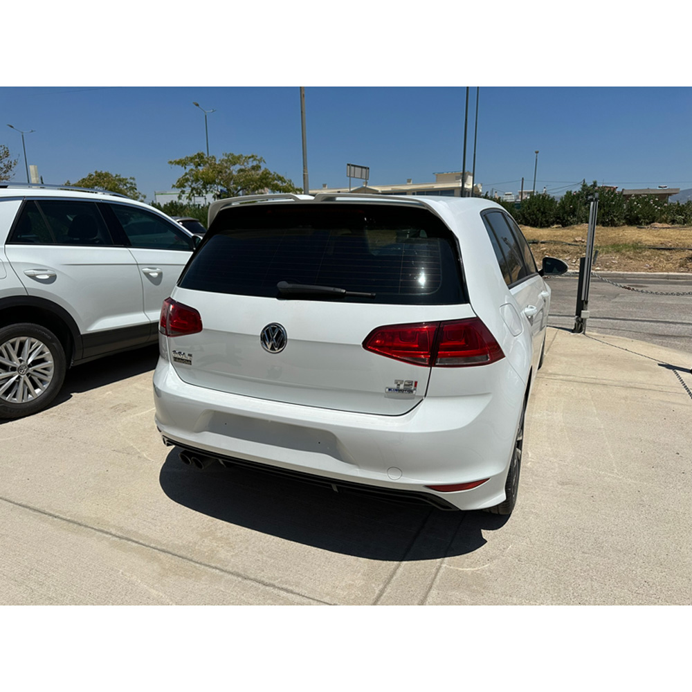 Roof spoiler  Volkswagen Golf VII GTI / R / R-Line 2012-2017 & Facelift (7.5) 2017-2019 (PU)