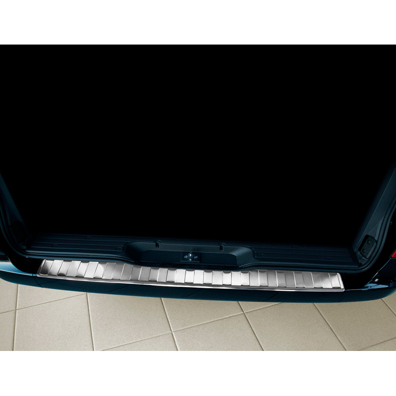RVS Achterbumperprotector  Mercedes Vito / Viano 2003-2014 'Ribs'
