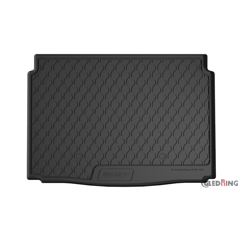 Rubbasol (Rubber) Trunk mat  Renault Megane IV HB 5-doors 2016-