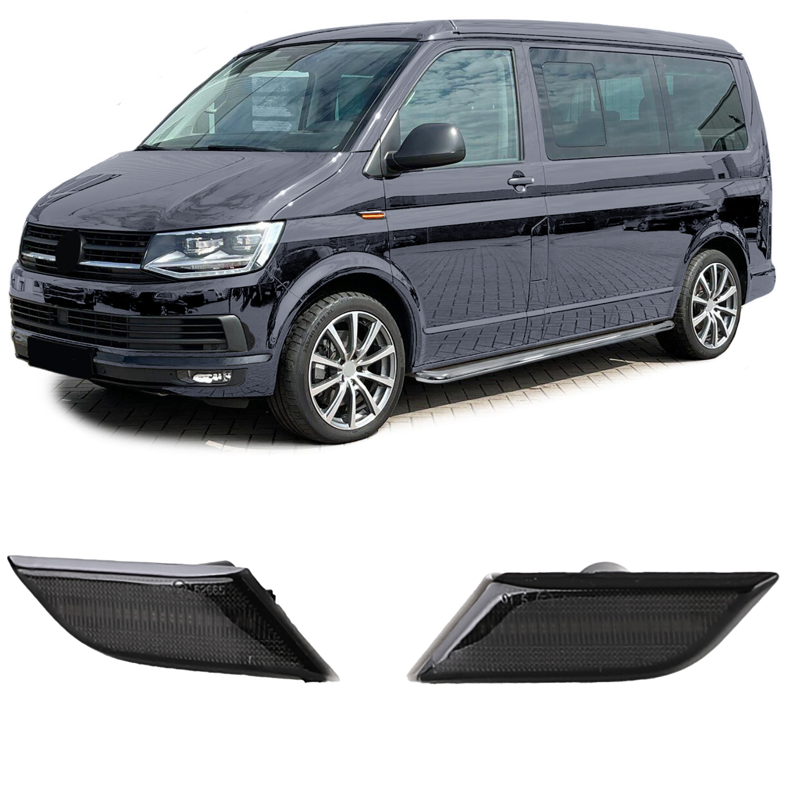 Knipperlichten VW T6.1 Multivan / Transporter Black