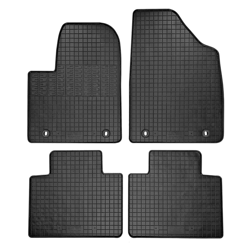 Rubber matten  MG (E)HS Plug-in Hybrid 2019- (4-delig + montagesysteem)