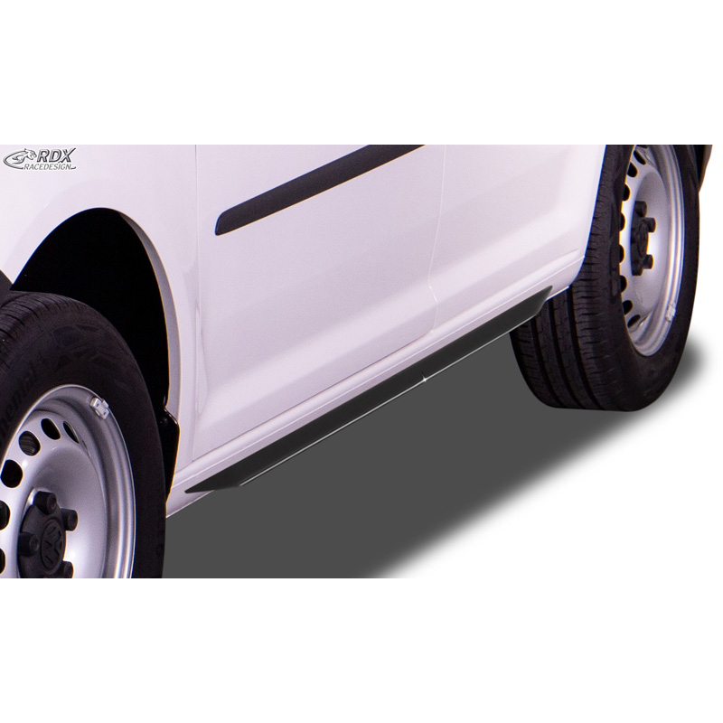 Sideskirts  Volkswagen Caddy 2K Maxi 2004-2020 'Slim' (ABS)