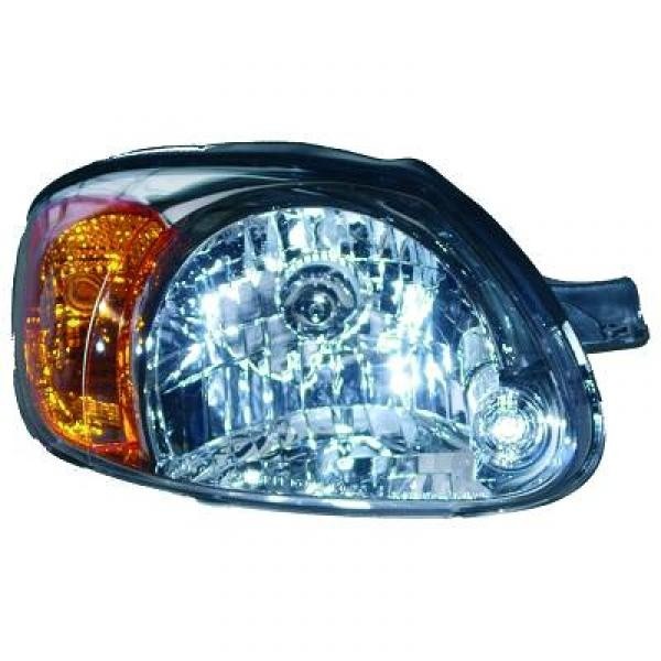 Koplamp links ACCENT 03-06 DEPO/Knipperlicht WIT