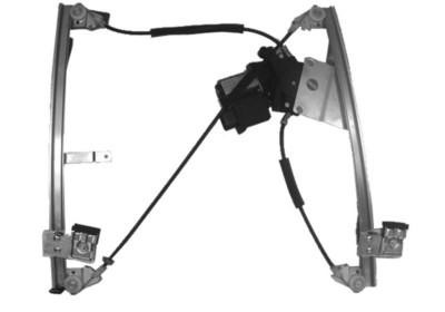 raammechanisme, 5 drs, incl motor, voor, links VW Polo, 1999-200